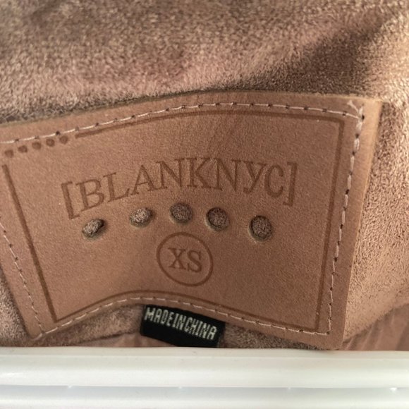 BLANKNYC Denim – Faux Suede Moto Jacket - Picture 4 of 5